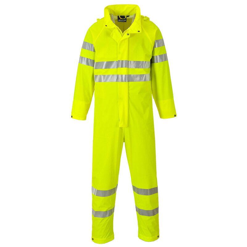Portwest Sealtex Ultra Hi-Vis Rain Coverall (Yellow / XXL / R)