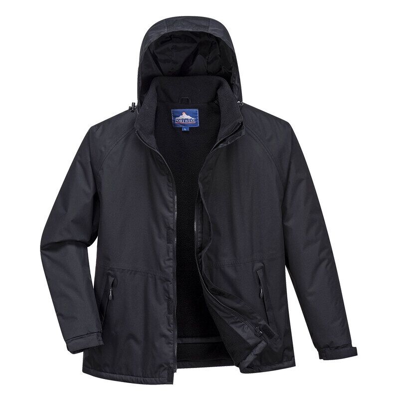 Portwest Limax Winter Jacket (Black / XXXL / Regular Fit)