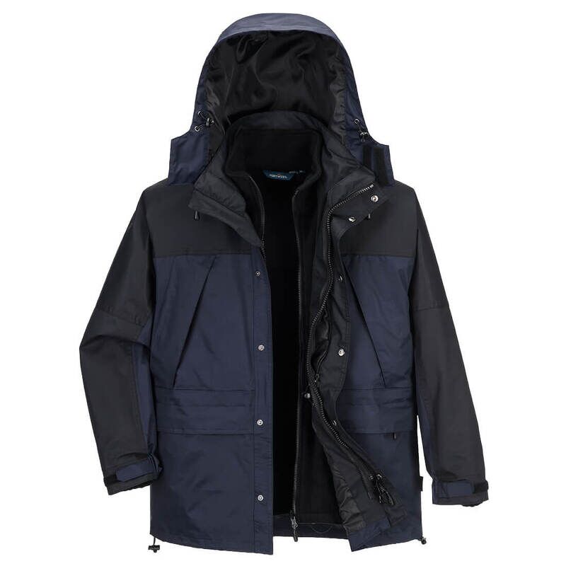 Portwest Orkney 3-in-1 Jacket (Navy / XL / Regular Fit)