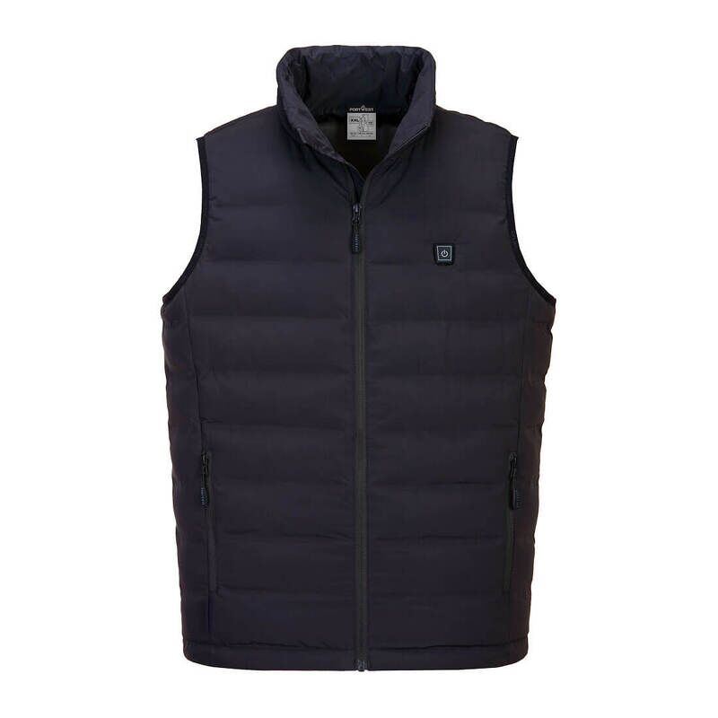 Portwest Ultrasonic Heated Tunnel Bodywarmer (Navy / XL / Regular Fit)