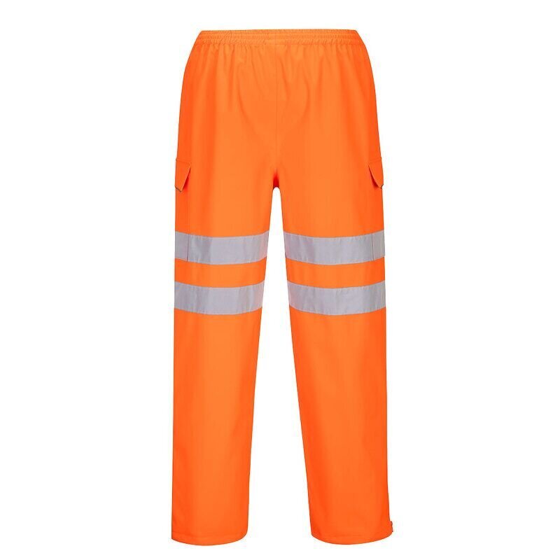 Portwest Hi-Vis Extreme Rain Trousers (Orange / S / Regular Fit)