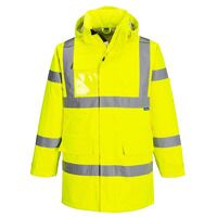 Portwest Hi-Vis Extreme Rain Jacket (3L) (Yellow / XL / Regular Fit)