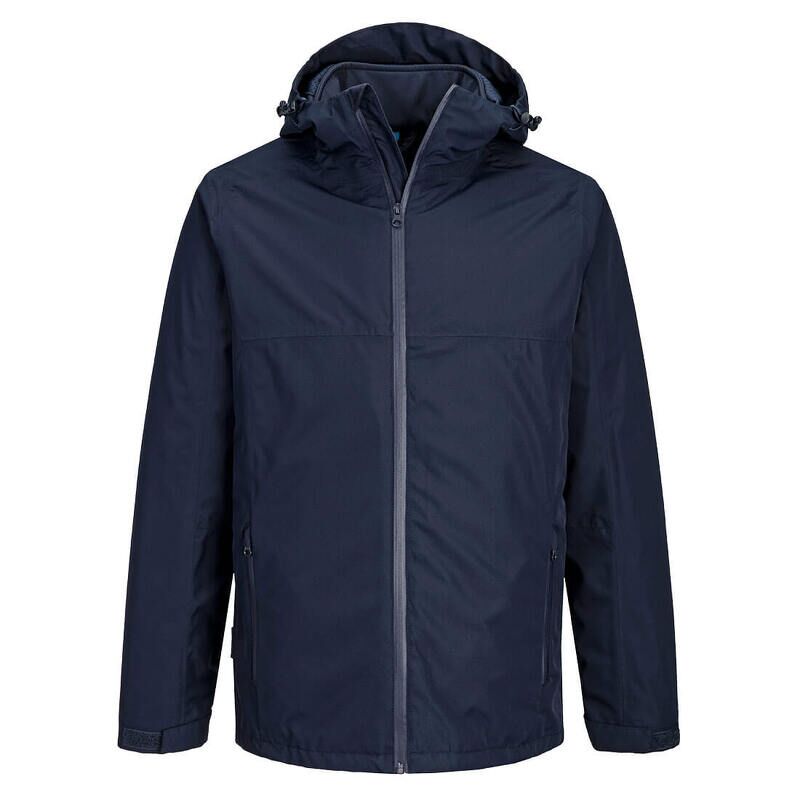 Portwest Professional 3in1 Rain Jacket (Navy / M / Regular Fit)