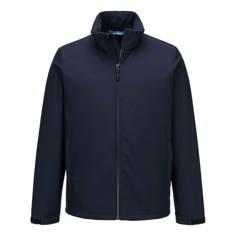 Portwest Heated 3 Layer Softshell Jacket (Navy / XXL / Regular Fit)