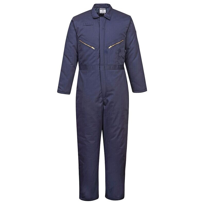 Portwest Orkney Lined Coverall (Navy / XL / Regular Fit)