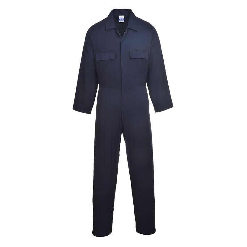 Portwest Euro Work Cotton Coverall (Navy / XXXL / Regular Fit)