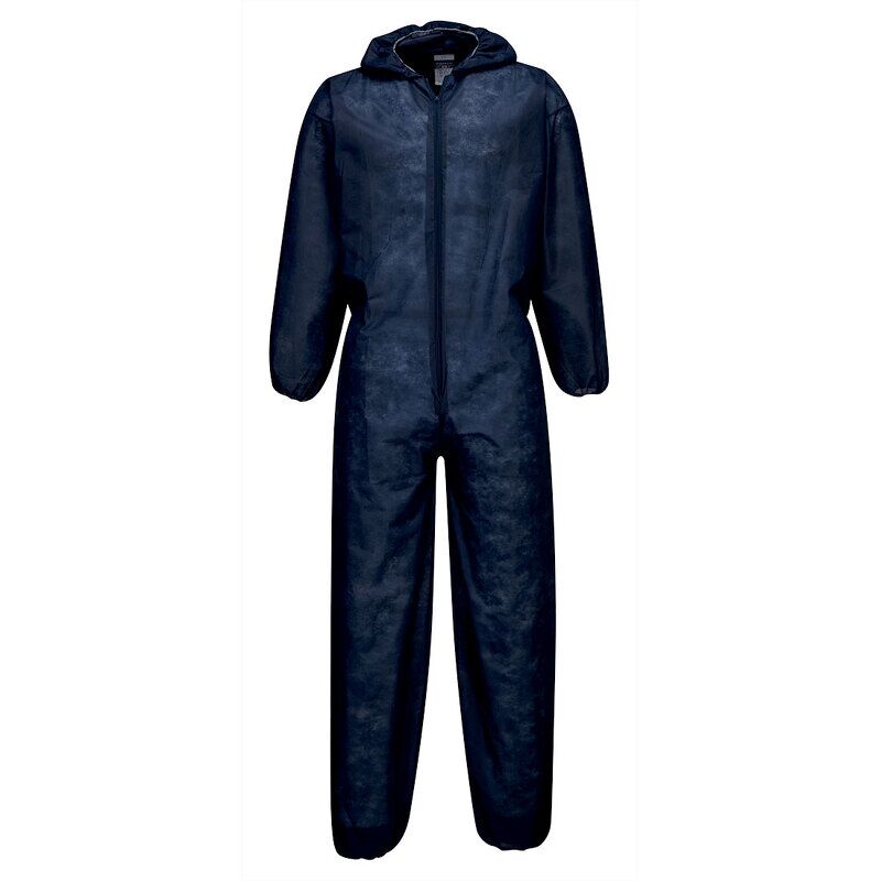 Portwest Coverall PP 40g (Pack of 120) (Navy / XL / Regular Fit)