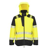 Portwest PW3 Hi-Vis Winter Jacket (Yellow/Black / XXL / Regular Fit)