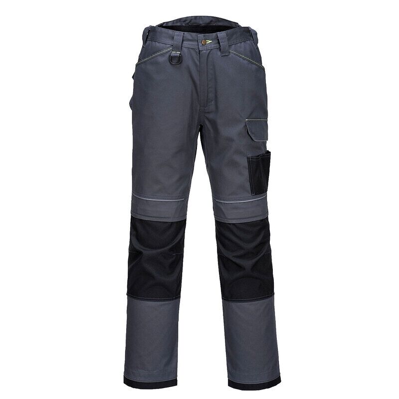 Portwest PW3 Work Trousers (Zoom Grey/Black / 36 / Regular Fit)