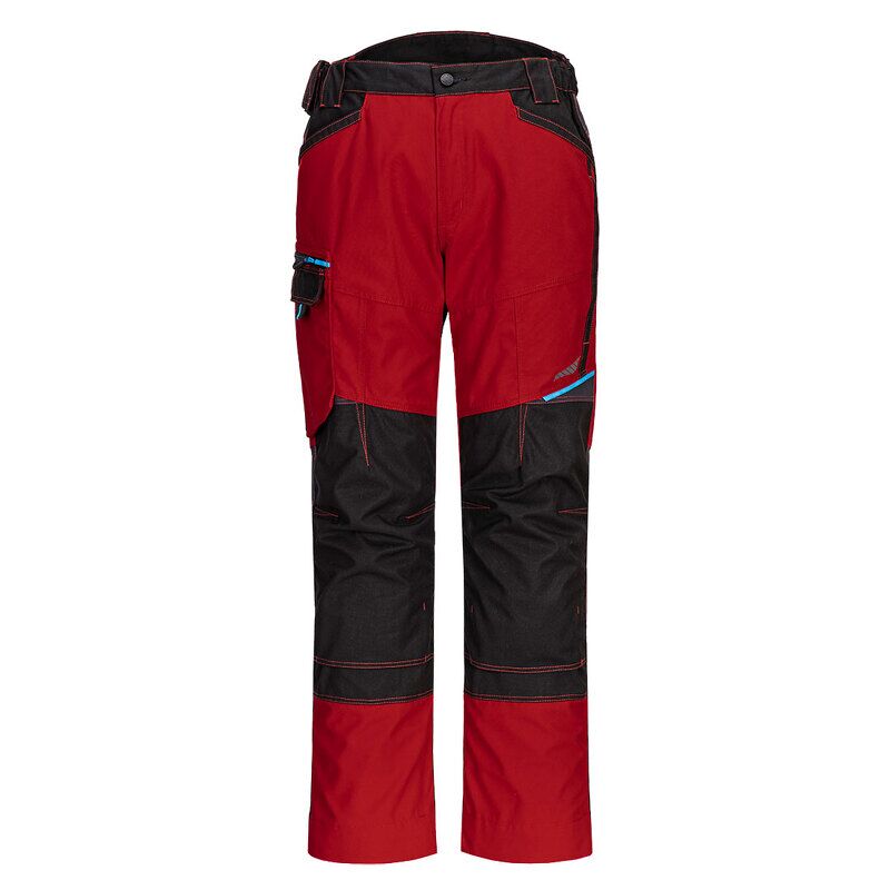 Portwest WX3 Work Trousers (Deep Red / 38 / Regular Fit)