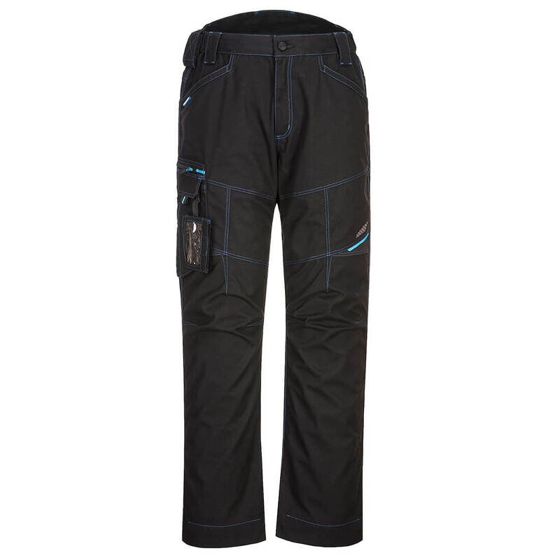 Portwest WX3 Service Trousers (Black / 36 / Regular Fit)