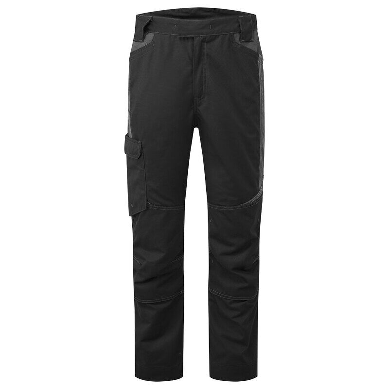 Portwest WX3 Industrial Wash Trousers (Black / 42 / Regular Fit)