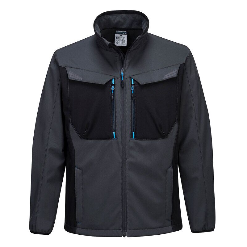 Portwest WX3 Softshell Jacket (3 Layers) (Metal Grey / XL / Regular Fit)