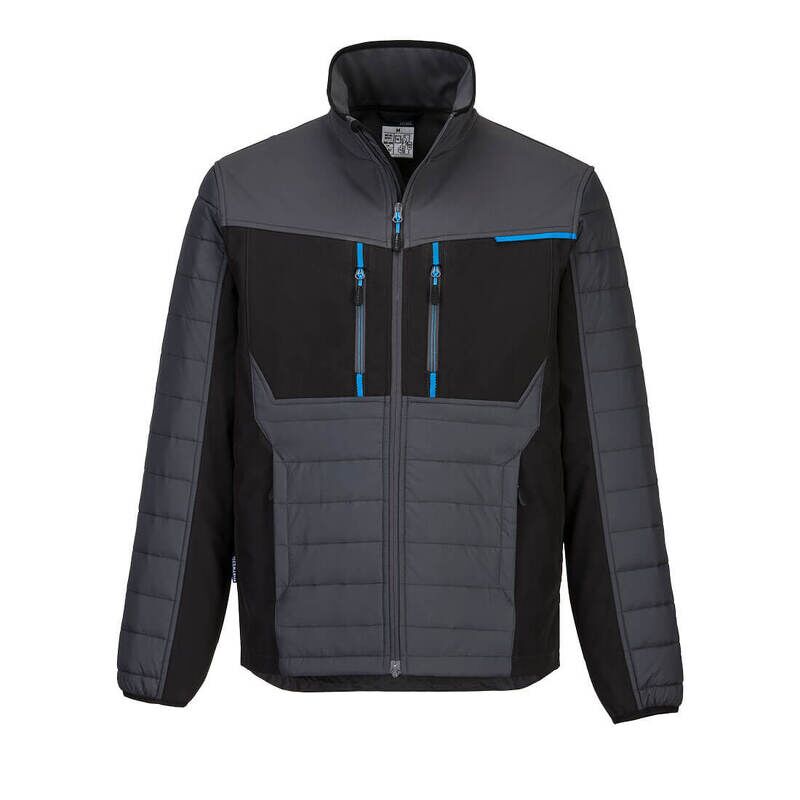 Portwest WX3 Hybrid Baffle Jacket (Metal Grey / XXL / Regular Fit)