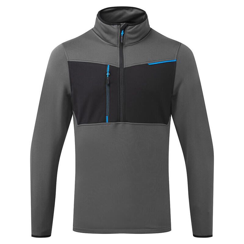 Portwest WX3 Half Zip Tech Fleece (Metal Grey / M / Regular Fit)
