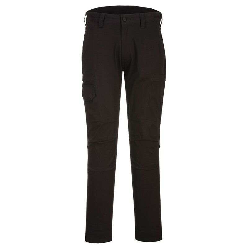 Portwest KX3 Cargo Trousers (Black / 46 / Regular Fit)