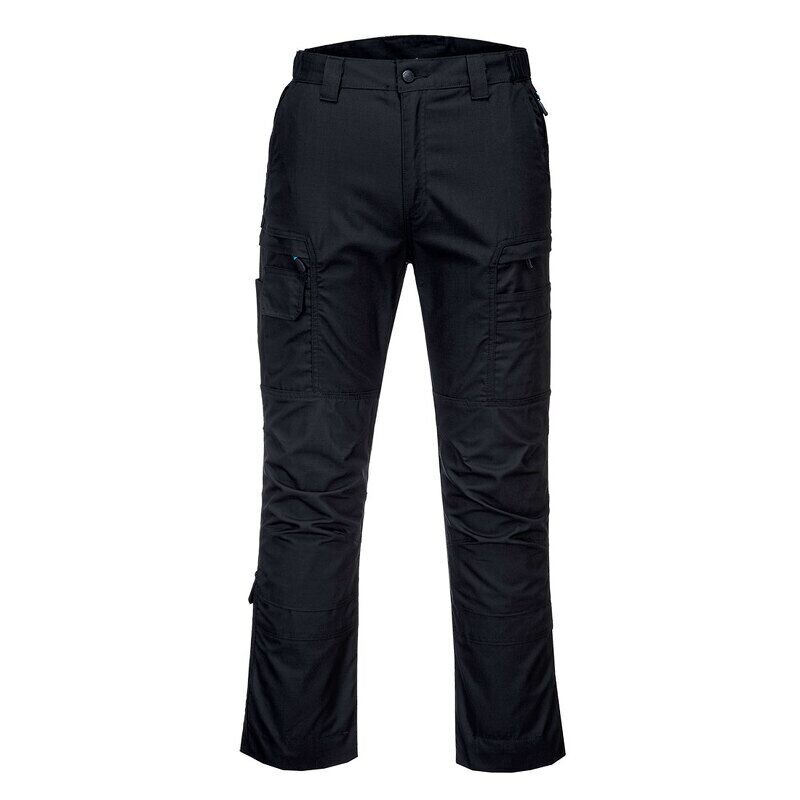 Portwest KX3 Ripstop Trousers (Black / 38 / Regular Fit)