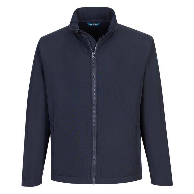 Portwest Print and Promo Softshell Jacket (2 Layers) (Navy / L / Regular Fit)