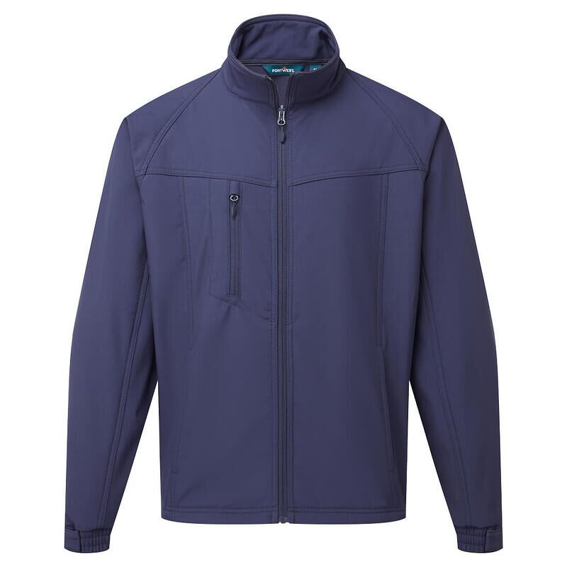 Portwest Oregon Softshell Jacket (3 Layer) (Navy / 4XL / Regular Fit)