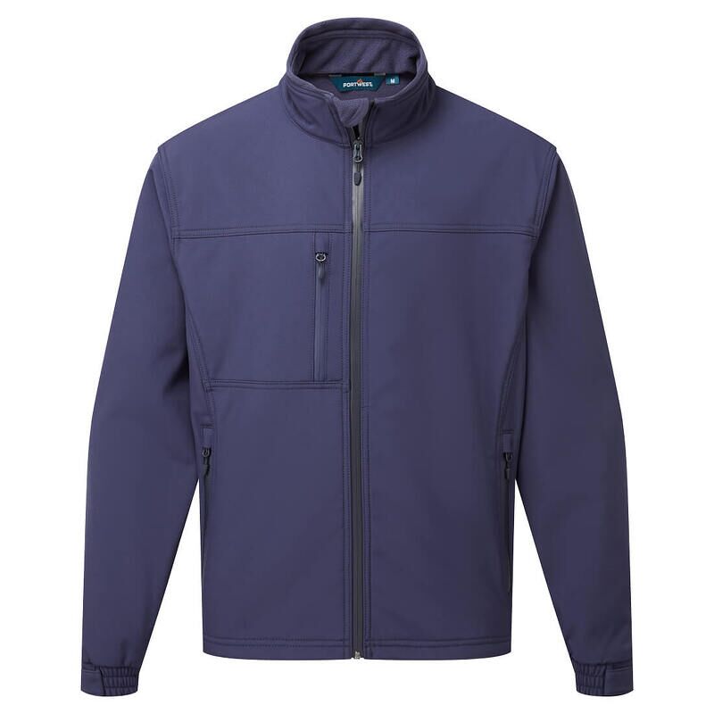 Portwest Softshell Jacket (3 Layers) (Navy / L / Regular Fit)