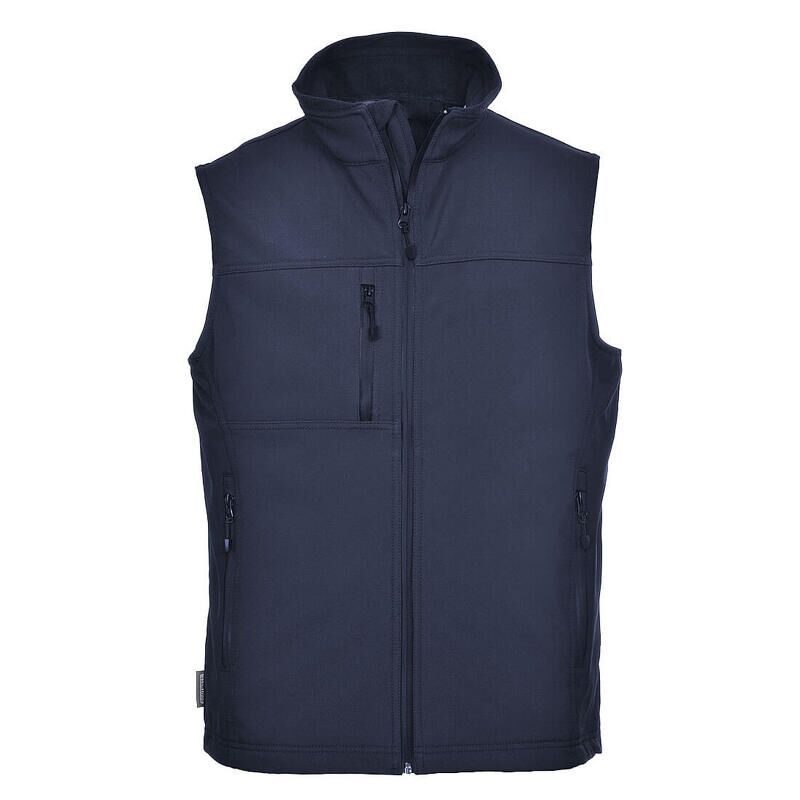 Portwest Softshell Bodywarmer (3 Layers) (Navy / M / Regular Fit)