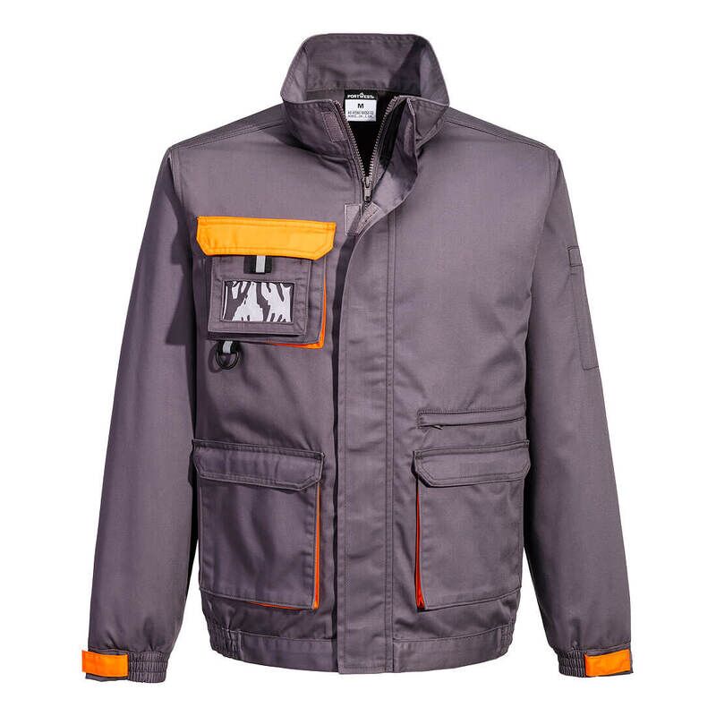 Portwest Texo Contrast Jacket (Grey / S / Regular Fit)