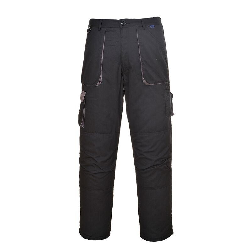 Portwest Texo Contrast Trousers (Black / XXL / Tall Fit)