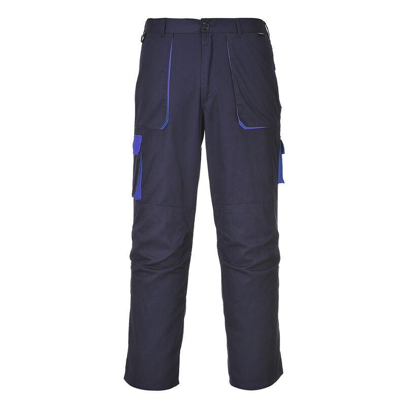 Portwest Texo Contrast Trousers (Navy / XXL / Tall Fit)