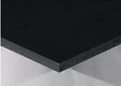 Acetal Sheet 500mm x 250mm x 25mm (Black)
