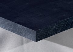 Nylon 6 Sheet 250 x 250 x 25mm (Black - Mos2 Lubricated)